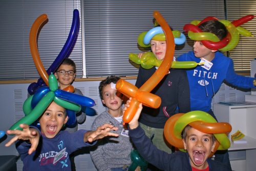 Animation anniversaire enfants moyens