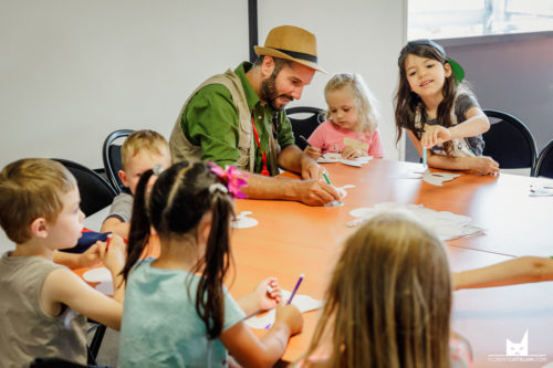 journée des familles animateur