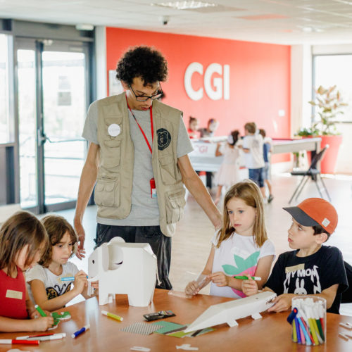 journée des familles animateur CGI